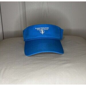 Robert Trent Jones Golf Trail Blue Adjustable Visor Adult Course Embroidered